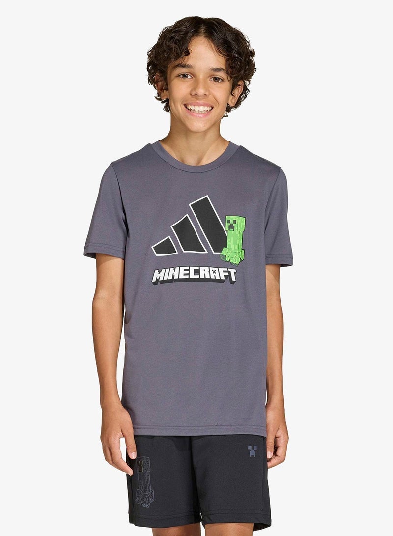 Adidas Youth Minecraft Training T-Shirt - Image 1